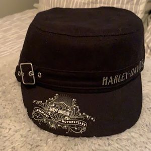 Harley Davidson hat with bling